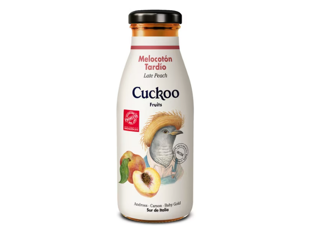 Cuckoo zumo melocoton tardio 24 unid