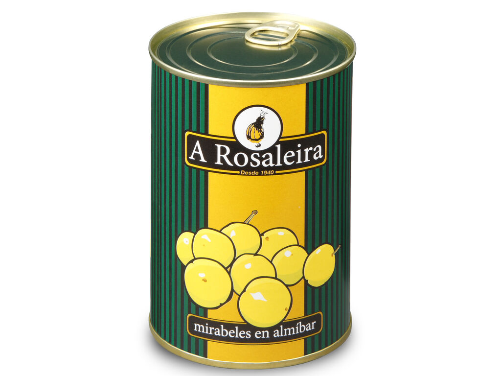 Mirabeles en Almibar A Rosaleira 500 gramos