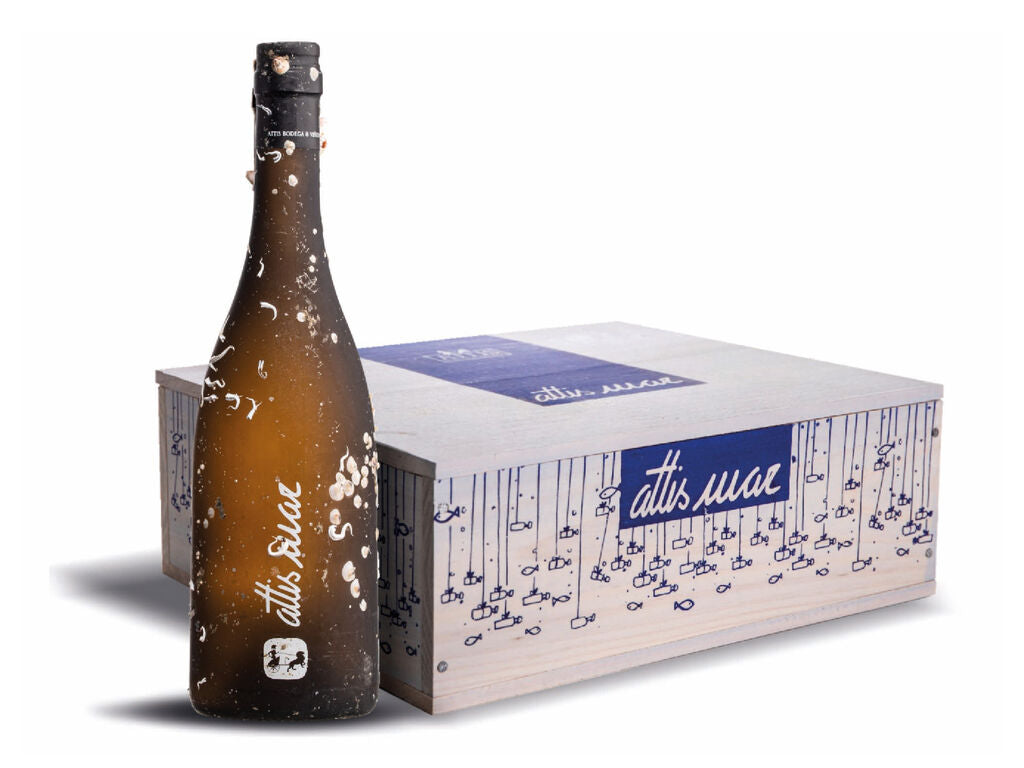 Attis Mar Estuche Madera 3 botellas