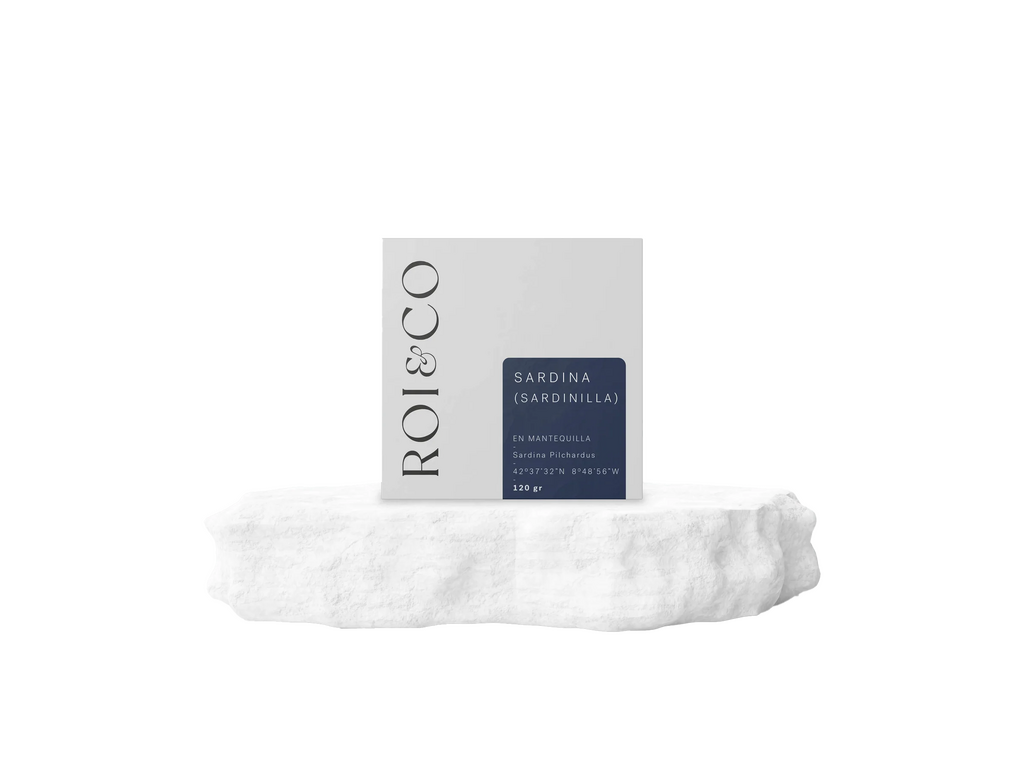 Roi & Co Sardinillas en Mantequilla Silver Serie 10