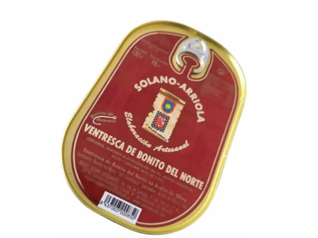 Ventresca Bonito Aceite Oliva Solano Arriola 120 gr