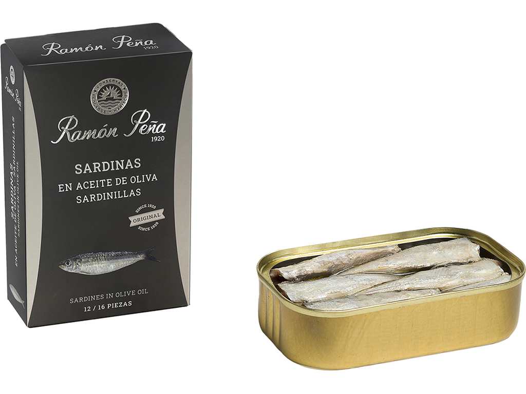 Ramón Peña Sardinilla Aceite de Oliva RR125FA 12/16 unidades