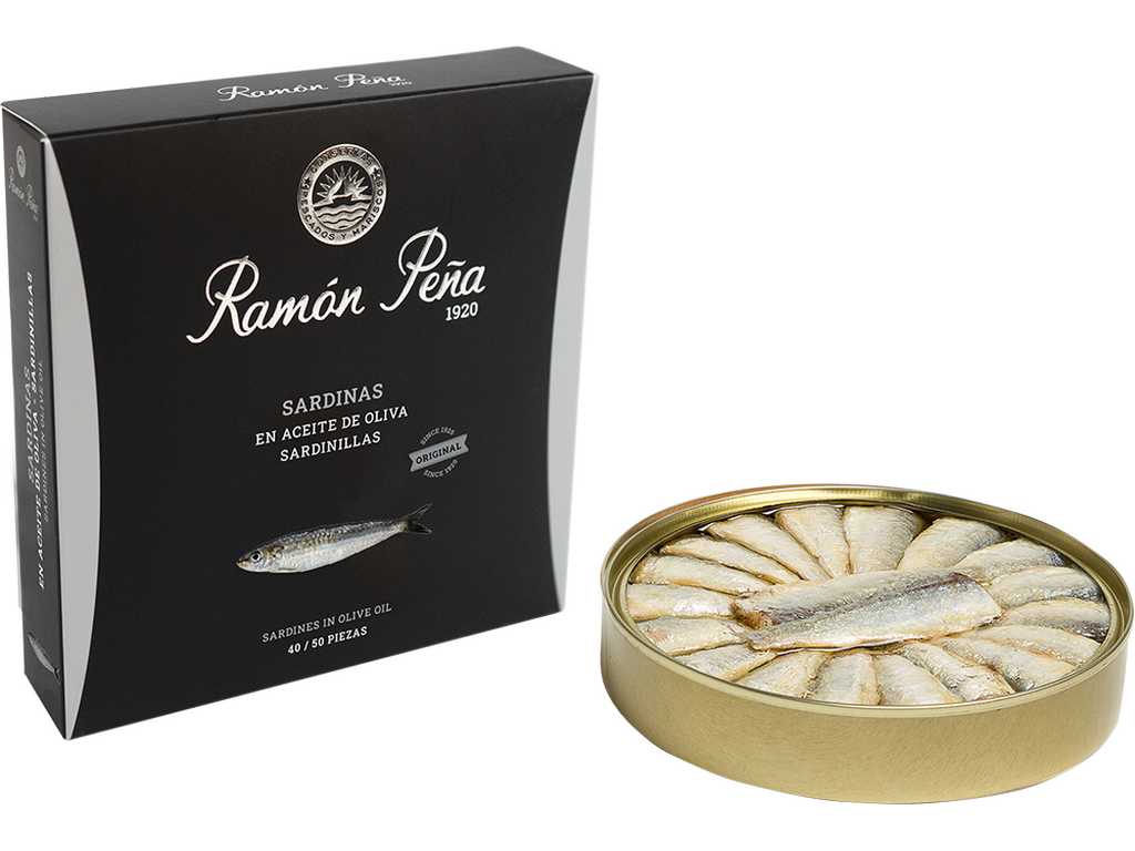 Ramón Peña Sardinilla Aceite de Oliva RO280TP 40/50 unidades