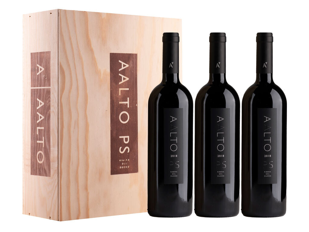 Aalto P.S. Estuche Madera 3 botellas