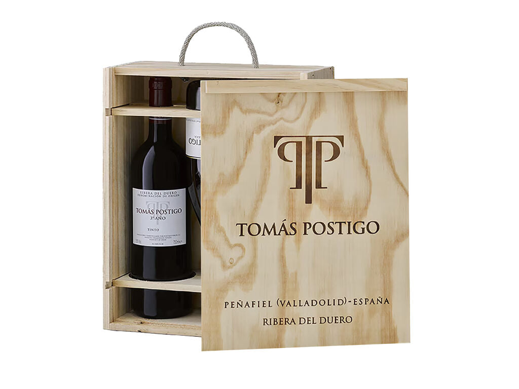 Tomás Postigo 3º Año Estuche Madera 3 botellas