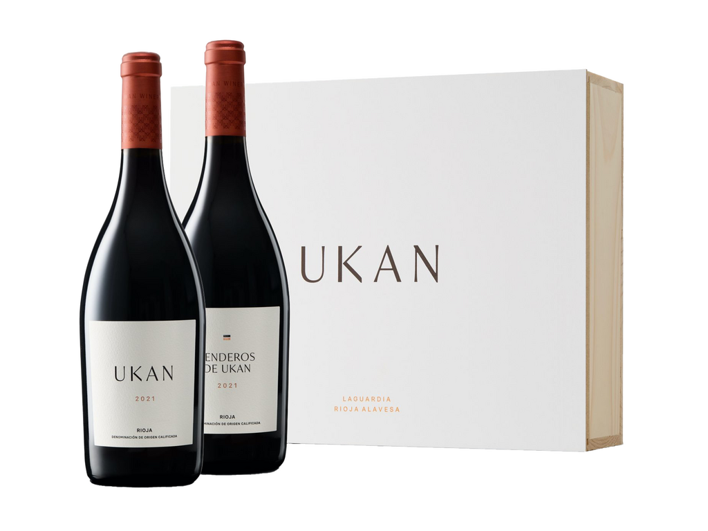 Ukan & Senderos de Ukan Estuche Madera 2 botellas