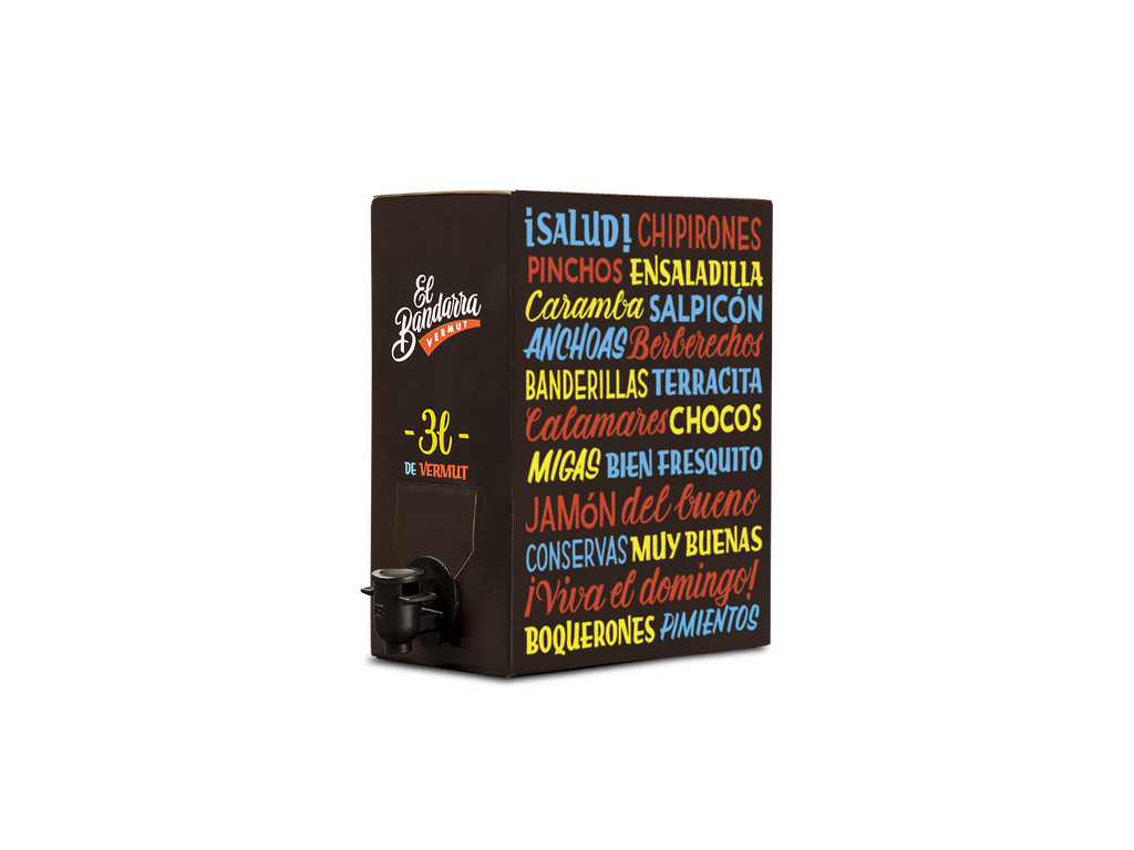 Vermut El Bandarra Bag in Box 3 Litros