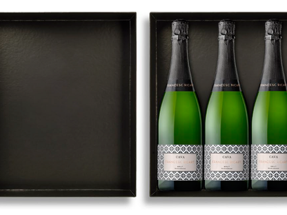 Estuche 3 botellas Francesc Ricart Brut y Reserva