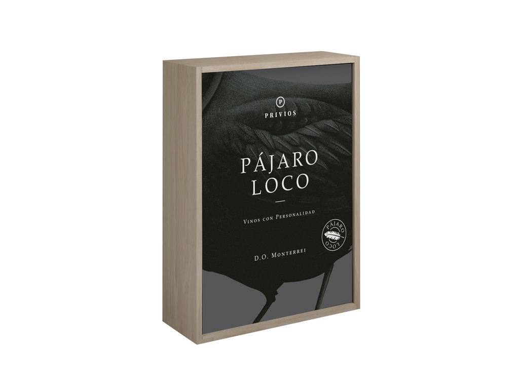 Pájaro Loco Tinto Estuche Madera 3 botellas (1)