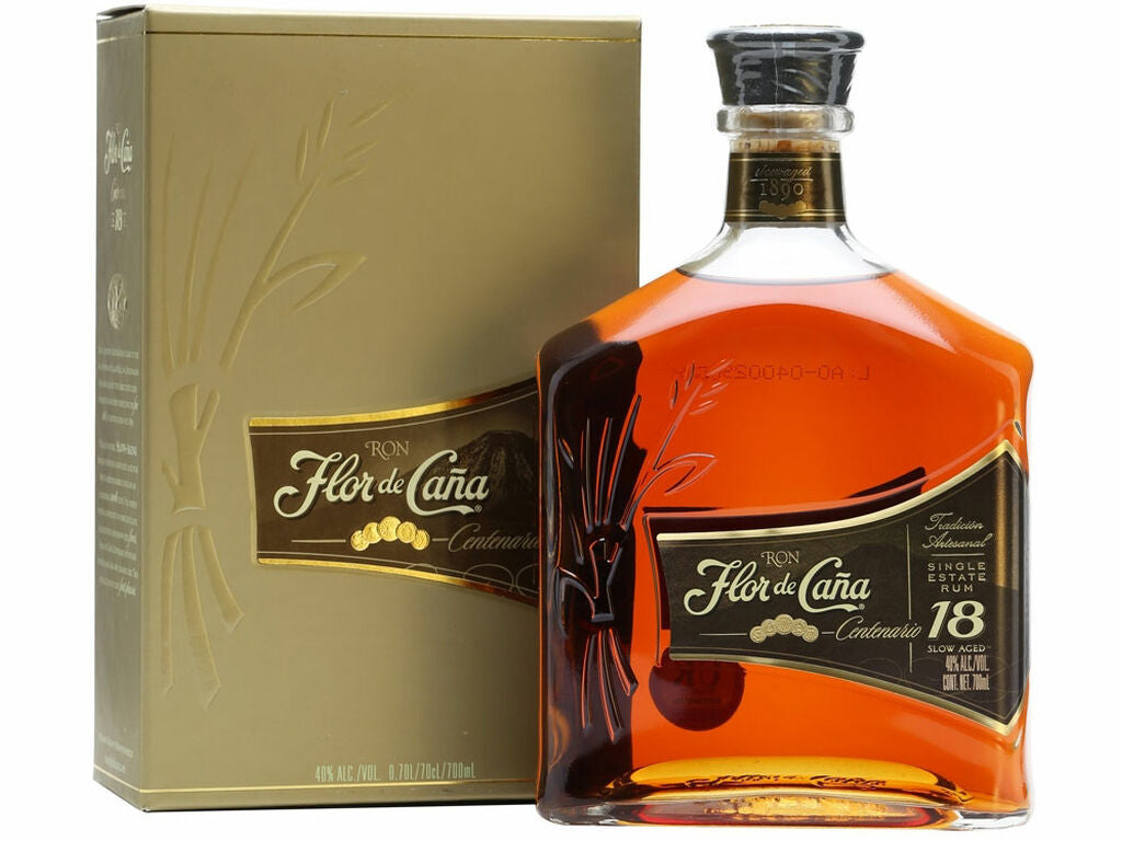 Ron Flor de Caña Centenario Gold 18 Años