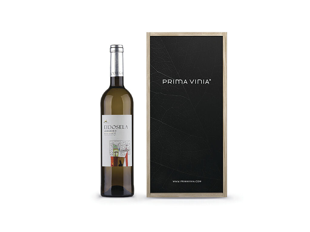 Eidosela estuche madera 2 botellas