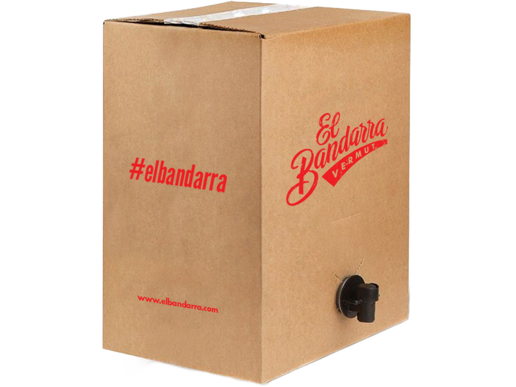Vermut El Bandarra Tinto 15 Litros Bag in Box